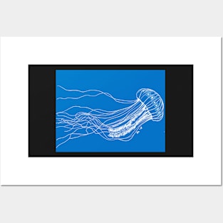 Tranquil Jellyfish Posters and Art
